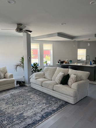 Living Room - One Bedroom, Private Bathroom Rental (short or long term rental) (Grad students/Faculty Only) House