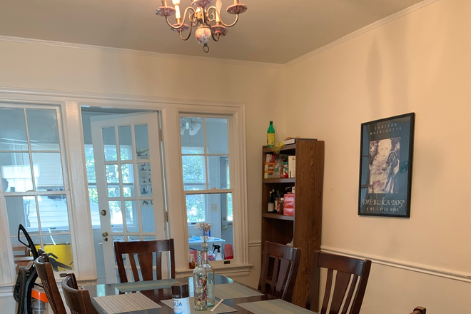 dining room - 3719 Reservoir Road, NW, 4 story townhouse, on bus route, 5BR, 3BA