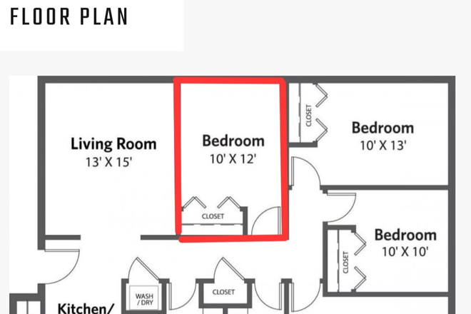 Floor Plan - Highland Hills Apartments