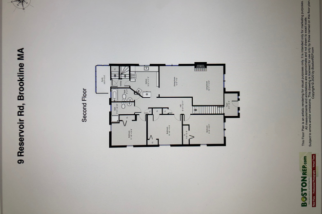 Floor Plan - Spacious 3 bed  2 bath in stunning garden setting