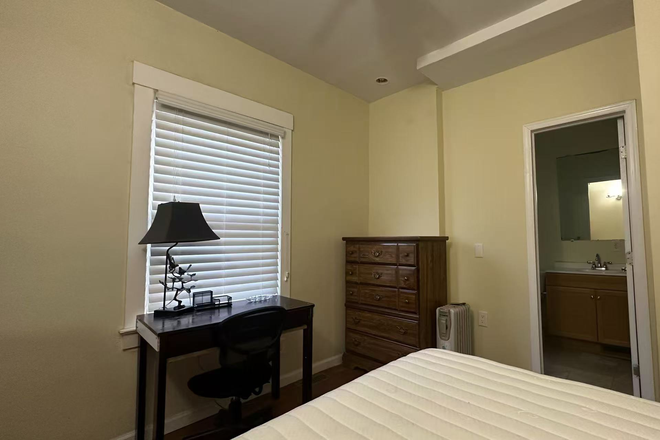 Room - Furnished Bedroom + Private Bathroom & Private Entrance + Walk to Downtown & Bus Stop