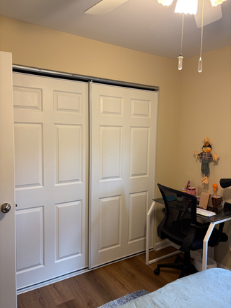Bedroom closet - Furnished room for female-Tamarron Dr-Plainsboro Condo