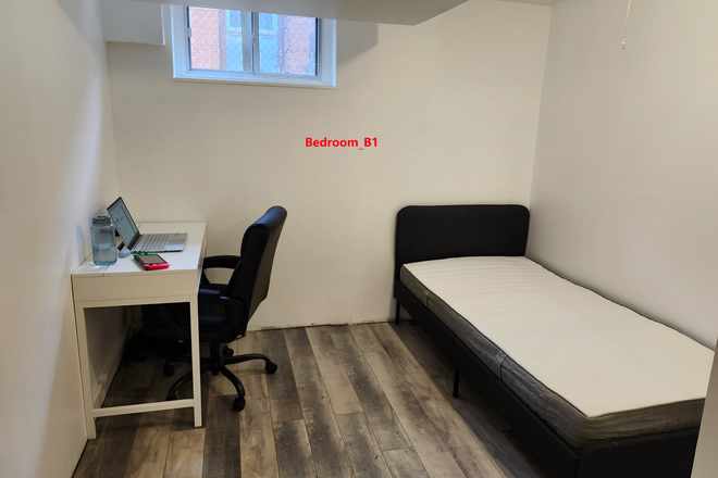 Furnished bedroom B1 - New Renovation Bedrooms in Scarborough Town Center