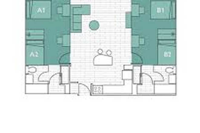 Apartment Layoud - Parkside Apartment next to UMD