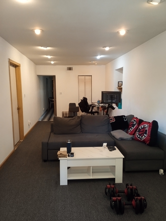 Great room rear - WALK to West Campus. Huge! Office, Quiet, clean, charming