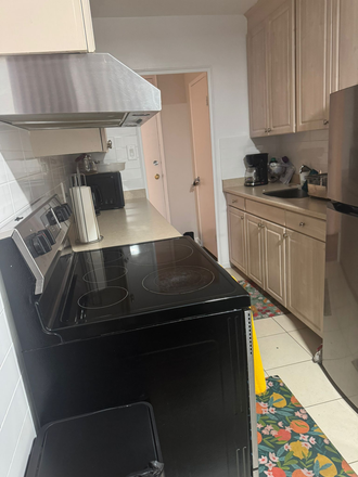 kitchen - 1 Furnished Bedroom 3 minute walk from St. George Station