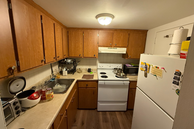 Kitchen - **NO BROKERS FEE!!** 1 Bedroom, 1 bath Apartment with in-building laundry, heat and hot water incl
