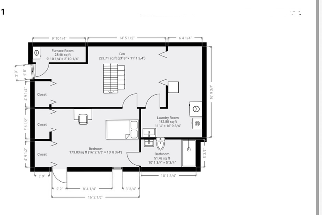 Basement layout - SPRING SPECIAL - 96 Logtown Road | 5 Bedrooms House