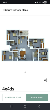 Similar layout to my apartment - Samford Square Apartments