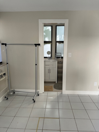 View from Entrance. - Room in House w. own New Bathroom and Street Entrance in "The Roads" near Brickell Area.
