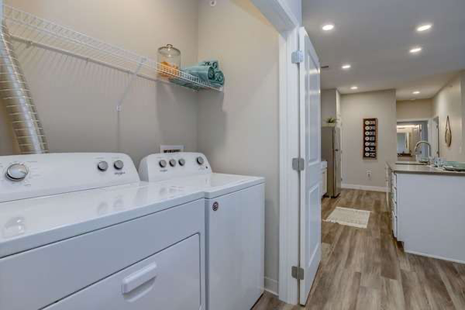 Hallway into kitchen - The Verge