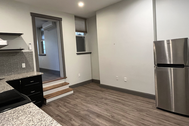 Kitchen/Living area - Studio Apartment One Block from Mt. Vernon UMB Shuttle Stop