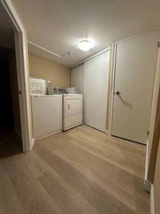 Laundry room - Room for rent in a 2bdrm basement aprt Triplex