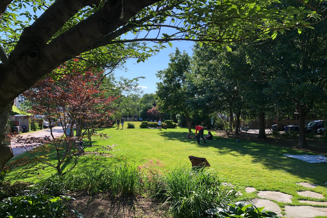 Park outside the door! come visit - Furnished Bloomingdale Apartment Right on Crispus Attucks Park