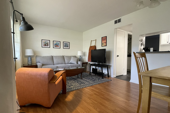 Living room - Quiet Condo Near Duke Campus and Facilities