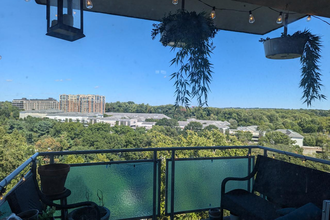 View from unit balcony - Grosvenor Place, North Bethesda at Grosvenor Metro