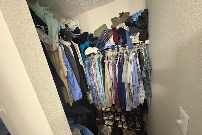 bedroom closet - Clairmont Reserve
