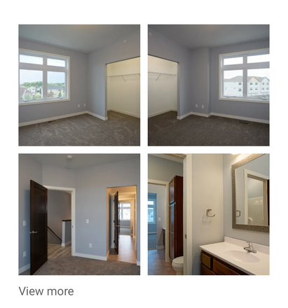 Bedroom - Stadium Courtyard Townhomes