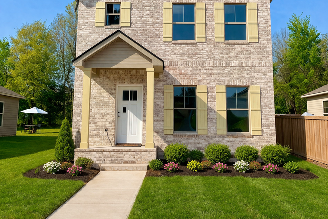 Exterior Rendering - Brand New 4-Bedroom House - $800 Per Bedroom