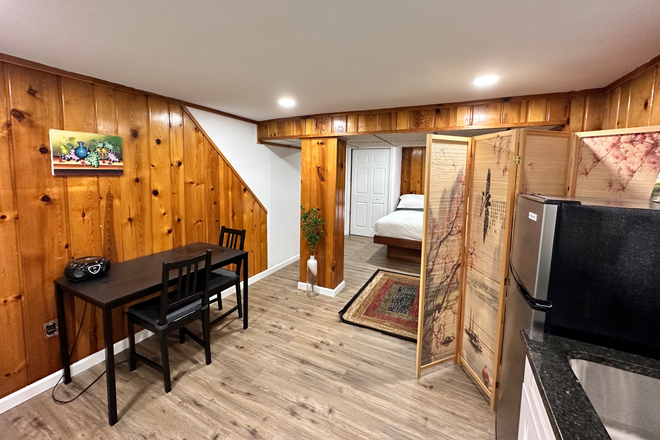 Wide picture - Private English Basement Studio Near UMD | Quiet Home | Utilities Included