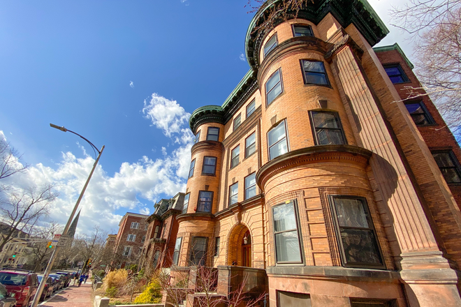 Outside street view - Harvard Square Master Suite with Private Bath · Furnished Smart Home