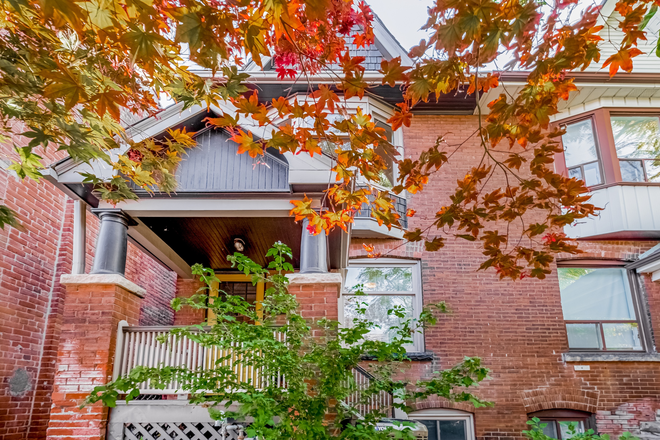 front of house - 1 BR Basement Apartment near Dufferin station, all utilities incl