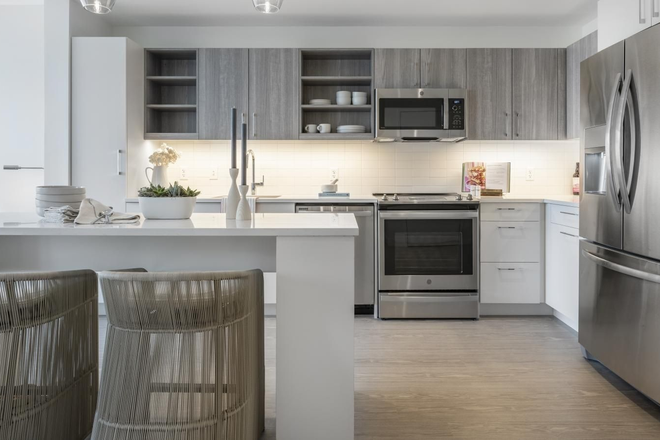 Kitchen - one bedroom apartment