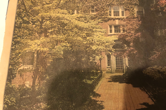 Building entrance - Furnished 1 bedroom across from Law School, minutes to T with live-in Super. Condo