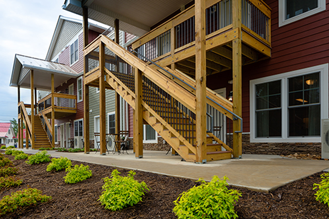 Exterior - 1 Bedroom Garden Unit