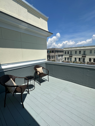 Rooftop deck - 3 bedroom 2.5 bath townhouse available in the heart of downtown, walking distance from MUSC campus