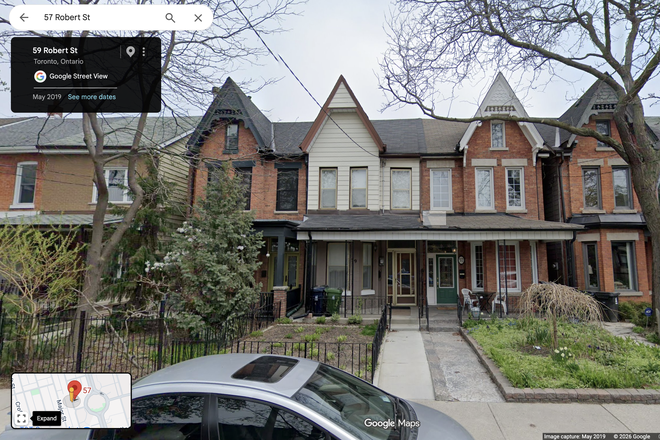 Outside View - 1 Bedroom Fully Furnished Harbord Village
