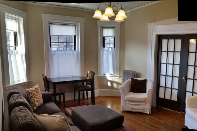 living room - 6/1/26 OR 9/1/26- NO rental FEE- beautifully furnished- heat/H2O incl.- clean/safe Apartments