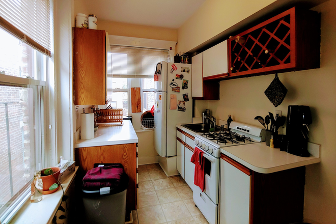 kitchen - Charming and sunny Chestnut Hill Ave 1 bed  for 9/1 - NO FEE! Apartments
