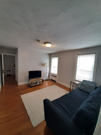Living room - 3-Bedroom Apartment near Boston College