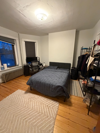 Bedroom - Subletting a private room in Mission Hill from May 1st to August 31st
