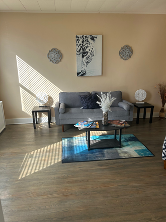 Living room - Furnished room for rent in house shared with other JH medical students