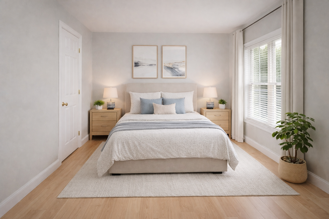 bedroom with on suite bathroom - Attn: 2 mi to UVMMC. Take the Bike path directly to Campus. Free Heat/garage prkg & storage Condo