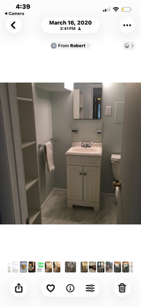 Full bath with shower - Furnished efficiency House