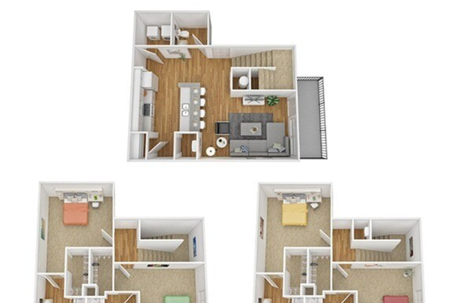 4BR/4.5BA - Town LVP - Copper Social Apartments