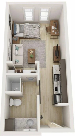 Floorplan - Ivory University House