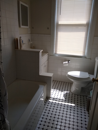 Bathroom - sublet Furnished room for PU affiliate only-South Harrison St-Princeton Duplex