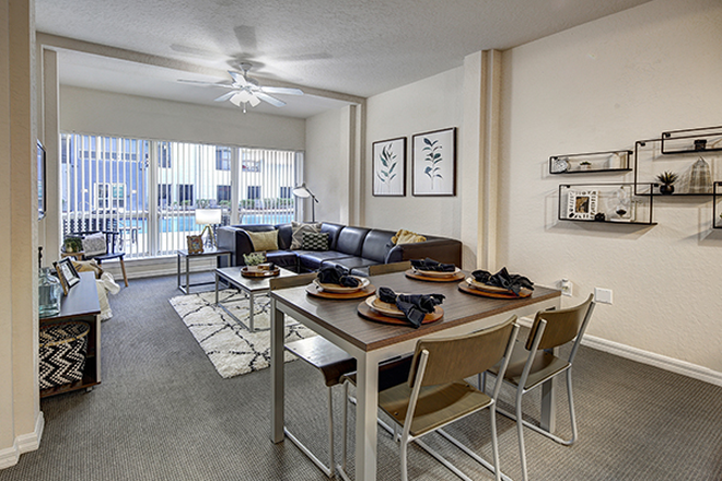 Living Room - Avalon Heights Apartments