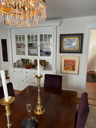 Dining Room - Charming apartment, Spy Pond view, minutes from Cambridge