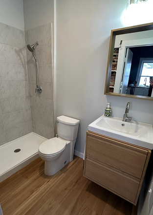 Bathroom #1 - Bright Furnished Bedroom – Short-Term Rental