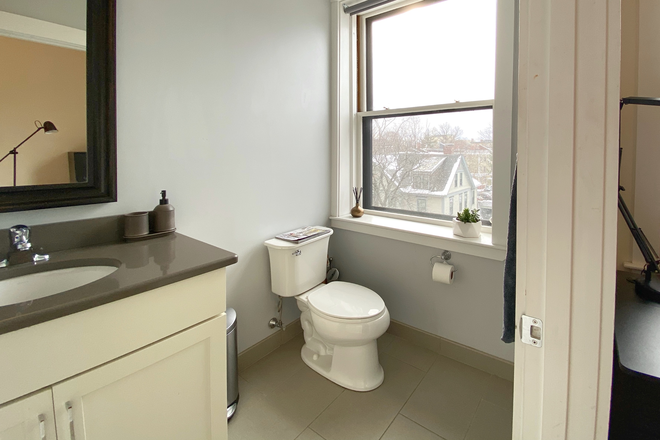 Private en-suite bathroom - FURNISHED BEDROOM WITH EN-SUITE BATH IN LUXURY APARTMENT AT HARVARD YARD | NO BROKER FEE