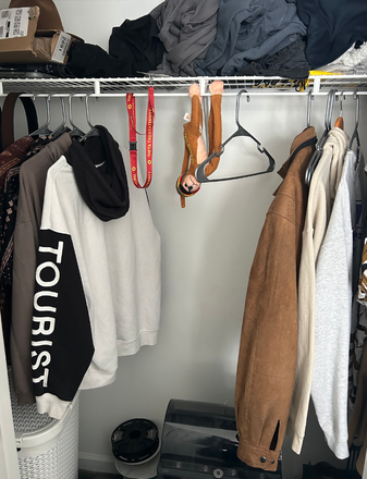 In room closet - Harrison Apartments, close proximity to campus (1 month free rent included)