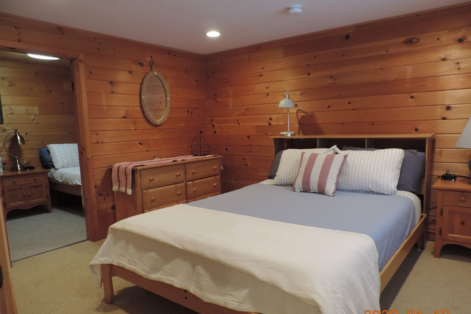 Bedroom - Private Apartment on Lake and Riverside Neighborhood on Bike Path