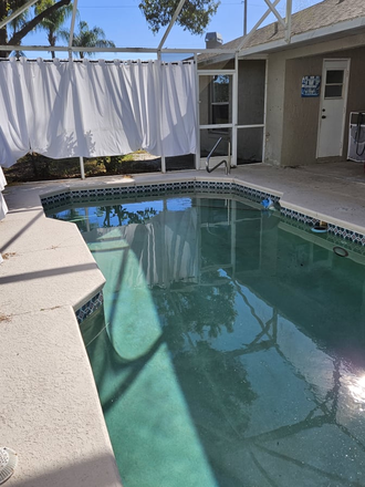 Private backyard inground pool - UCF Furnished Bedroom, Private Bath, Shared House, All Inclusive, Female, or Male