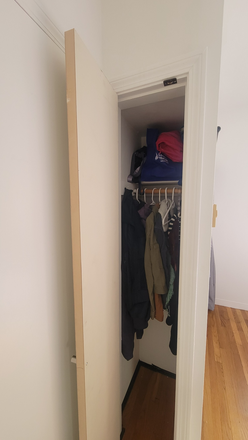 Bedroom coat closet - Great apartment close to campus