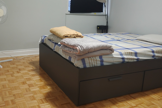 Bedroom - Lease takeover: 1B1B at Yonge & St. Clair – Near subway, pool & gym. Move in Sept–Nov!